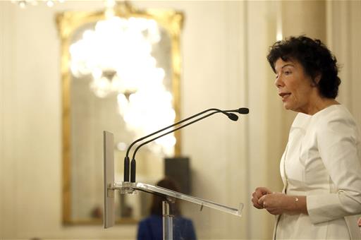 Ministra de Educación y FP interviene en el desayuno informativo Fórum Europa Tribuna Euskadi (Bilbao).