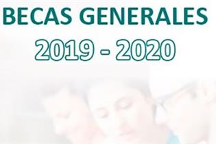 Becas generales 2019-2020