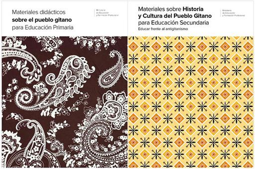 Portadas de dos de las publicaciones sobre el pueblo gitano