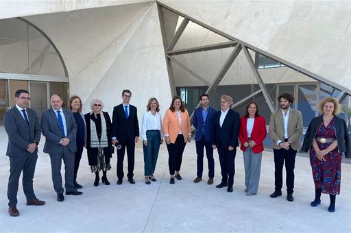 Pilar Alegría visita el futuro Centro de Innovación y Tecnificación de Alto Rendimiento de la FP de Segovia