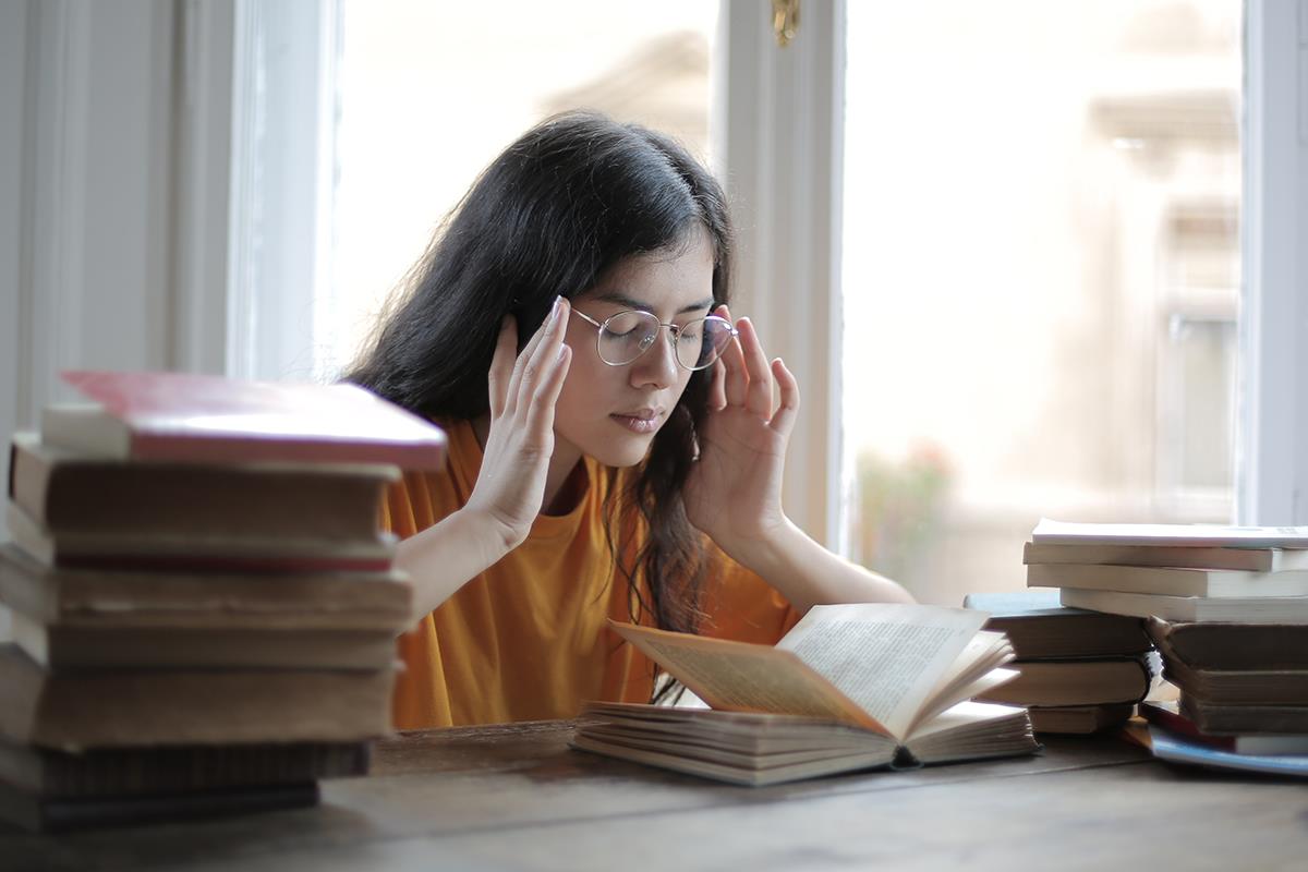 Una estudiante