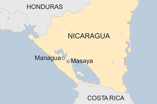 Mapa Nicaragua