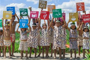 Foto incluida en el programa de la semana de alto nivel - ONU Objetivos de Desarrollo Sostenible