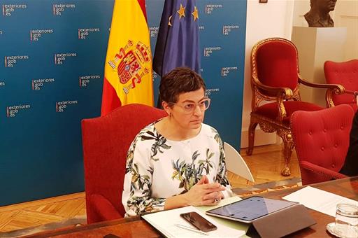 La ministra Aracha González Laya