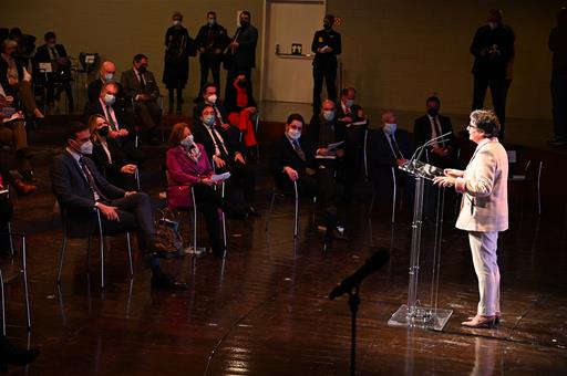 La ministra Arancha González Laya, en la VI Conferencia de Embajadores