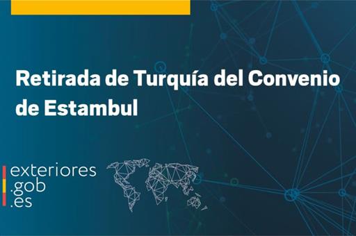 Cartela: Retirada de Turquía del Convenio de Estambul