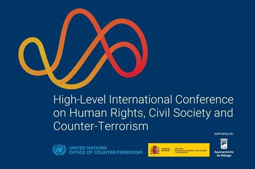 Cartel de la Conferencia Internacional de Alto Nivel sobre Derechos Humanos, Sociedad Civil y Lucha contra el Terrorismo