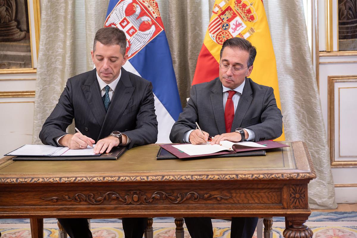4/09/2025. Albares meets his Serbian counterpart to boost bilateral ties. The Minister for Foreign Affairs, European Union and Cooperation, ...