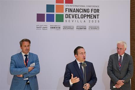 El ministro durante su intervención