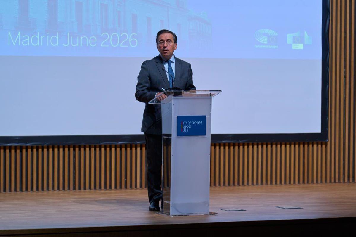 El ministro Albares ha inaugurado el encuentro del Club de Venecia en Madrid
