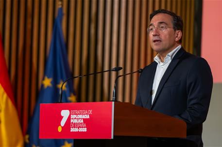 José Manuel Albares presenta la Estrategia de Diplomacia Pública de España 2026-2028