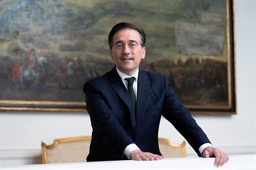 El ministro de Asuntos Exteriores, Unión Europea y Cooperación, José Manuel Albares