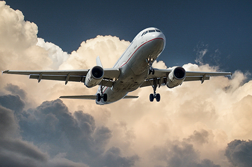 Avión en vuelo