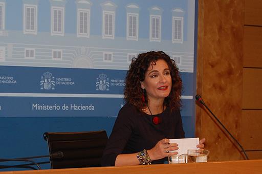 La ministra de Hacienda, María Jesús Montero