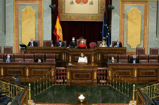 La ministra de Hacienda y Función Pública cierra el debate de totalidad del Proyecto de Ley de Presupuestos Generales del Estado