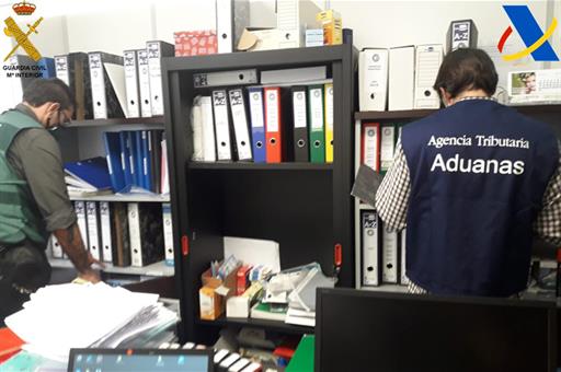 Registro durante la operación Casinos-Brulajo