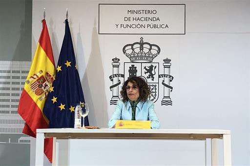 María Jesús Montero, tras la reunión del Consejo de Política Fiscal y Financiera