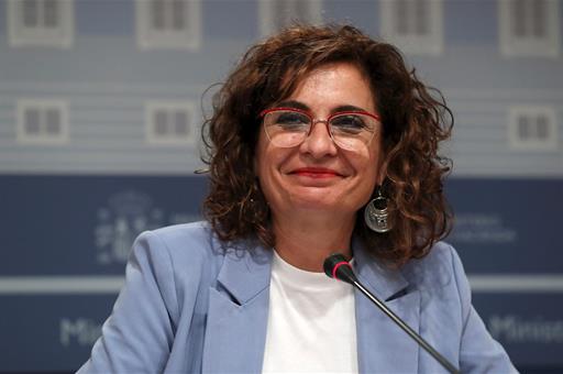 La ministra de Hacienda, María Jesús Montero