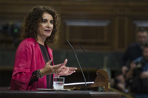 La ministra de Hacienda, María Jesús Montero, en una foto de archivo