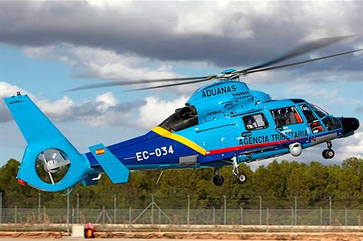 Nuevo helicóptero del Servicio de Vigilancia Aduanera