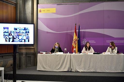 La ministra de Igualad, Irene Montero, preside la Conferencia Sectorial de Igualdad