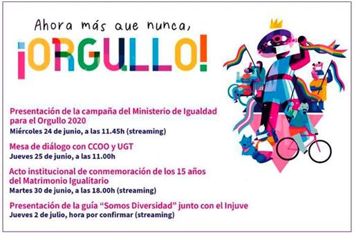 Cartel del Orgullo LGTBI 2020