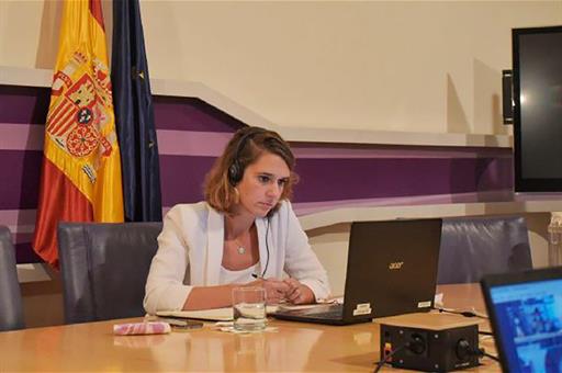 La Secretaria de Estado, Noelia Vera
