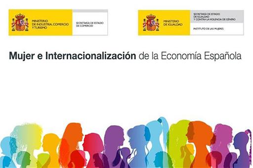 Cartel del acto “Mujer e Internacionalización de la Economía Española”