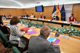 Reunión de los ministros Irene Montero y Fernando Grande-Marlaska con la ministra francesa de Género, Diversidad e Igualdad de O