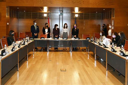 La ministra de Igualdad, Irene Montero, durante la Conferencia Sectorial