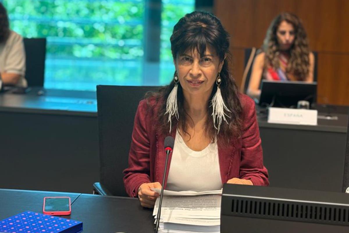 La ministra de Igualdad, Ana Redondo, en el Consejo de la Unión Europea de Empleo, Política Social, Sanidad y Consumidores