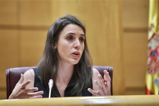 25/06/2020. Irene Montero en el Senado