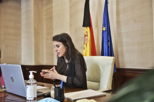 La ministra de Igualdad, Irene Montero