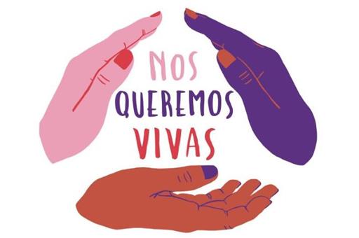 Cartel 'Nos queremos vivas'