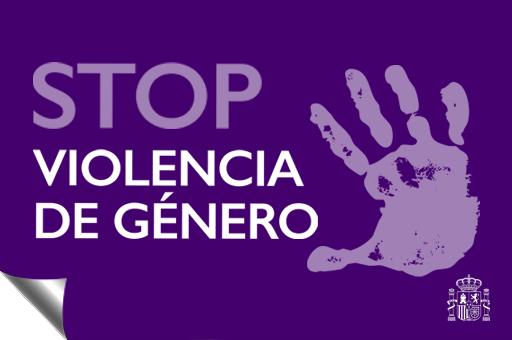 Cartel contra la violencia de género