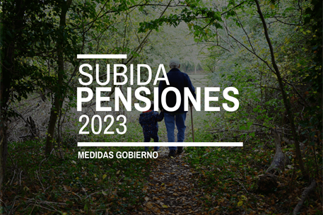 3/01/2023. Medidas del Gobierno - Subida de pensiones 2023