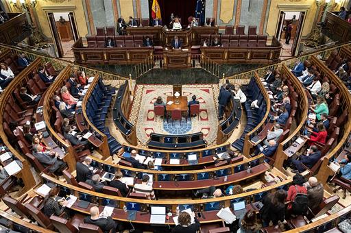 Votación en el Congreso del Real Decreto sobre pensiones