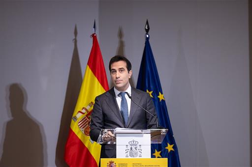 El vicepresidente primero y ministro de Economía, Comercio y Empresa, Carlos Cuerpo