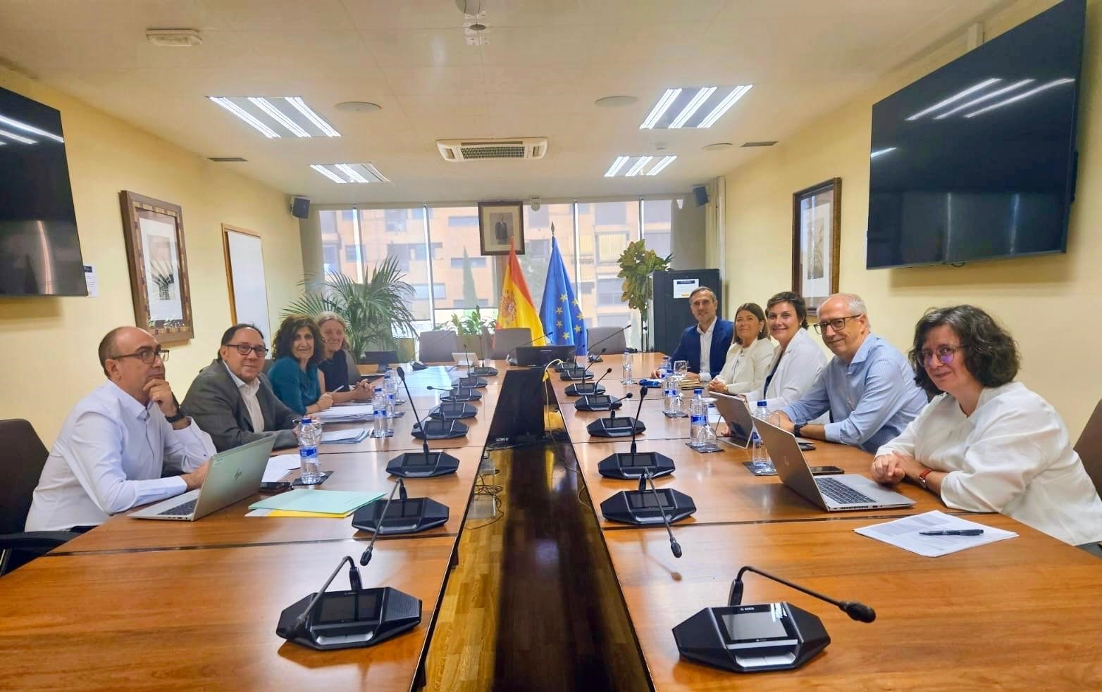 Reunión mantenida para impulsar la inserción laboral de beneficiarios del Ingreso Mínimo Vital