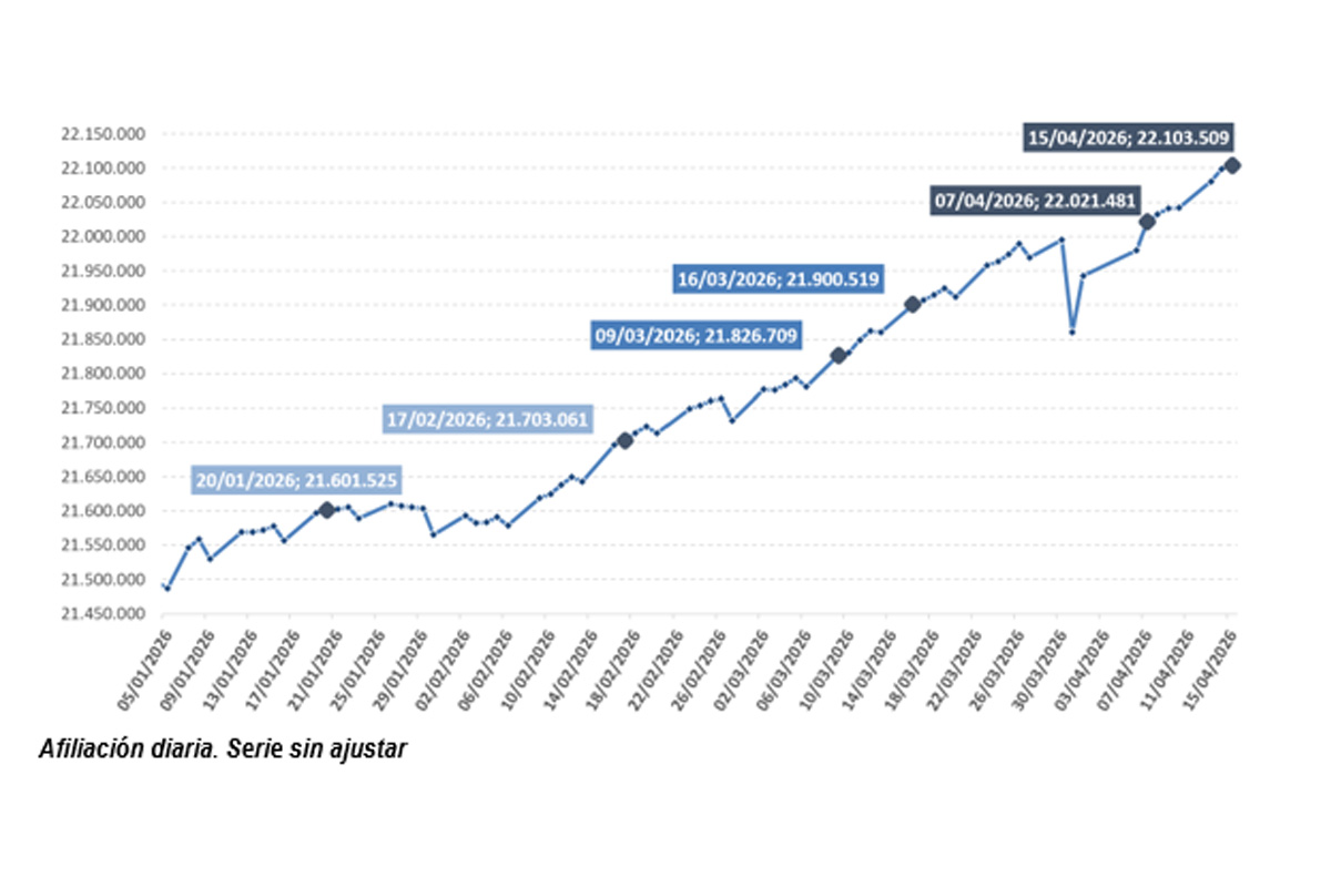 Datos Seguridad Social Afiliación