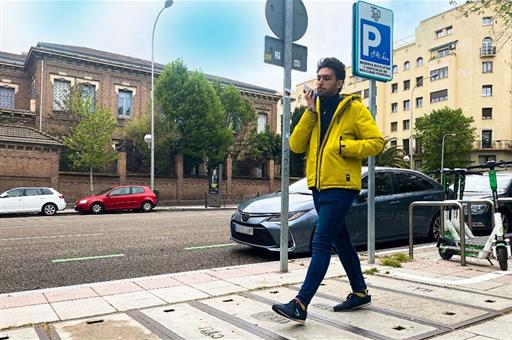 Ciudadano extranjeros paseando