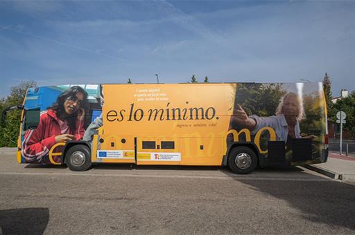 Autobús del Ingreso Mínimo Vital (IMV)