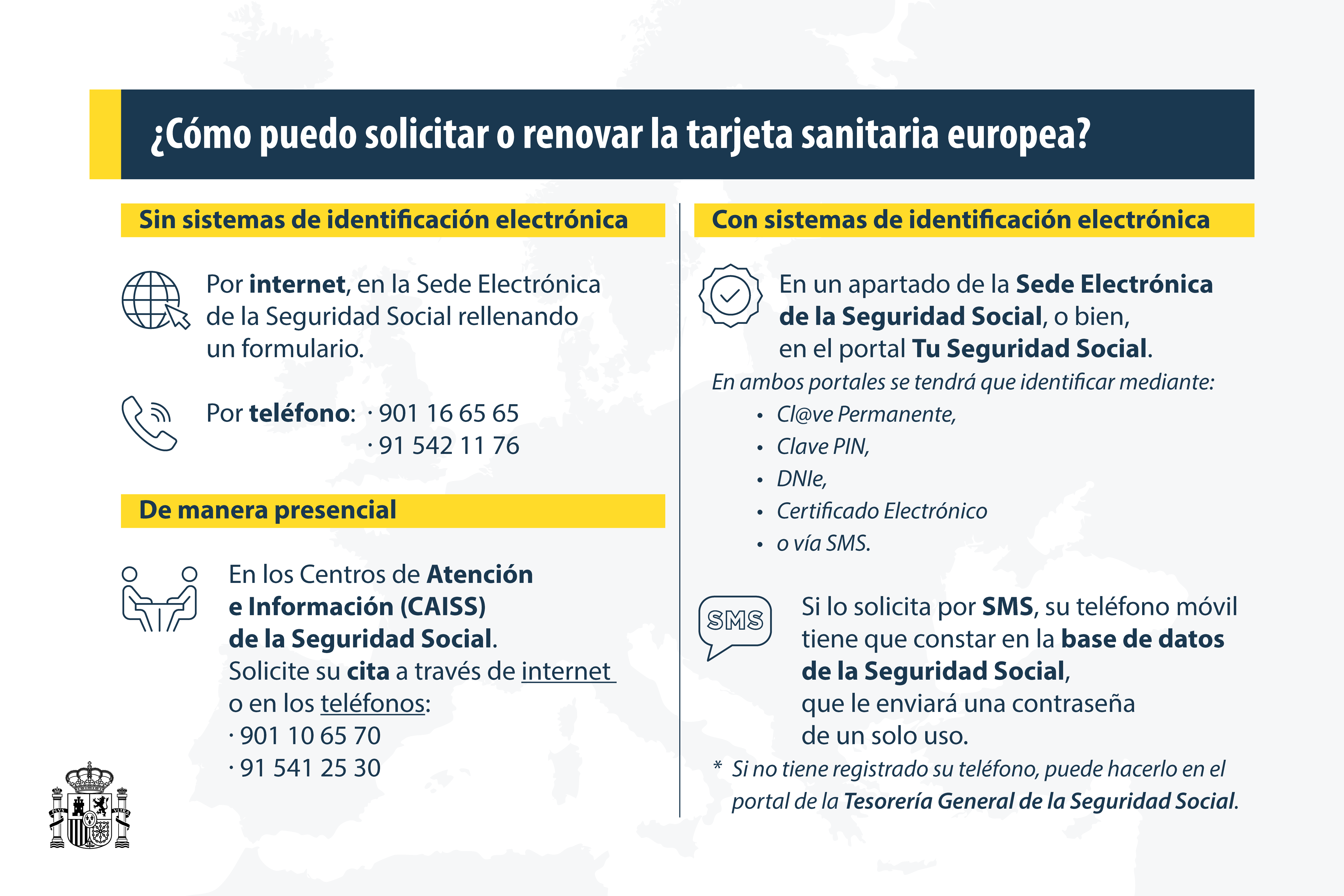 Cómo puede solicitar la tarjeta sanitaria europea