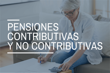 Pensiones contributivas y no contributivas