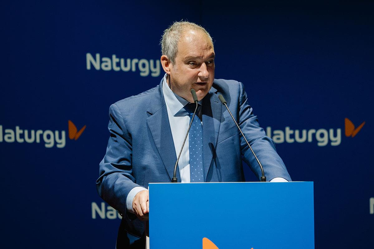 Jordi Hereu interviene en el foro sobre descarbonización organizado por Naturgy.