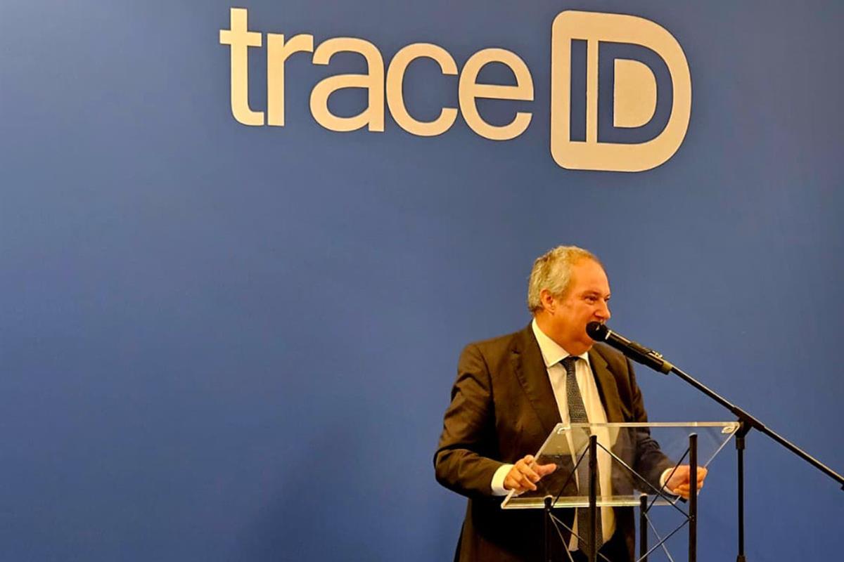 El presidente durante su intervención