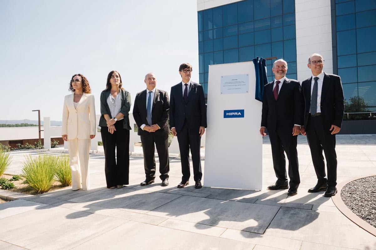 18/09/2025. Jordi Hereu highlights Spain's leadership in the development of protein-based vaccines. The Minister for Industry and Tourism, J...