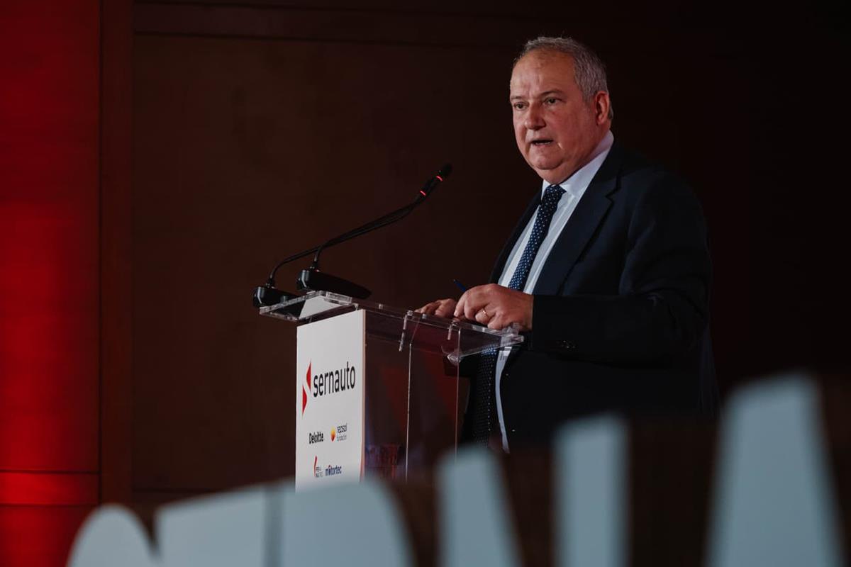 El ministro de Industria y Turismo, Jordi Hereu, interviene en la inauguración del XIII Encuentro SERNAUTO, en IFEMA Madrid.
