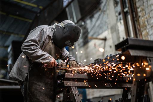 Trabajador del sector siderúrgico