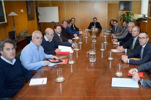 Foto de los asistentes a la reunión